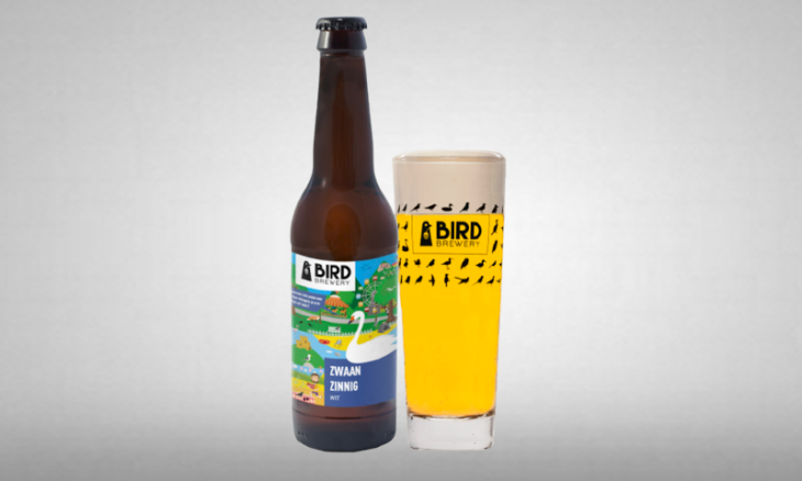 Zwaanzinnig witbier van Bird Brewery